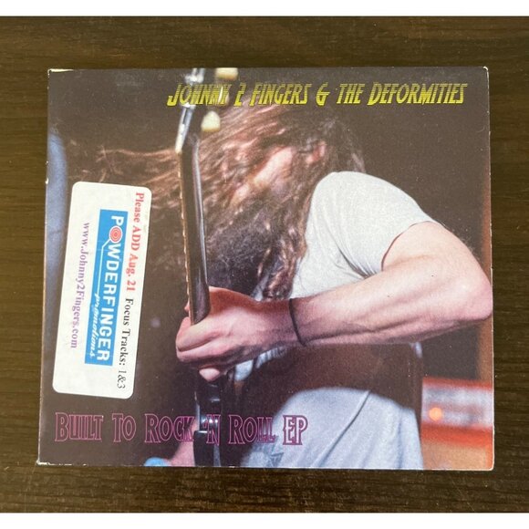 Johnny 2 Fingers & The Deformities : Built to Rock N Roll EP (CD, 2017) - Picture 1 of 3